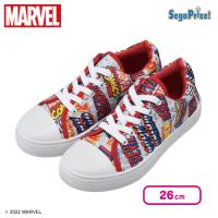 【キャラクターロゴ柄（26cm）】MARVEL　プラチナムザッカスニーカー