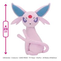 【エーフィ】ポケットモンスター しっぽみてみて！ でっかいぬいぐるみ〜エーフィ・チラーミィ〜