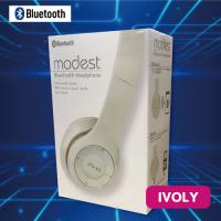 【アイボリー】Ｂｌｕｅｔｏｏｔｈヘッドホン　ｍｏｄｅｓｔ３（モデスト）