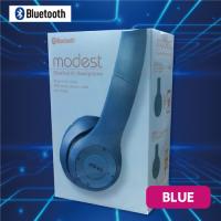 【ブルー】Ｂｌｕｅｔｏｏｔｈヘッドホン　ｍｏｄｅｓｔ３（モデスト）