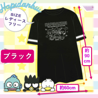 【ブラック】はぴだんぶいBIGTシャツ