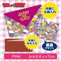 【ピンク】トムとジェリー　ミニウォレットVER.4