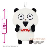 【ごきげんど76%】にしむらゆうじ作品 カバンに付けられるぱわあぷぷぬいぐるみ〜ぱんだのごきげんあんばい〜
