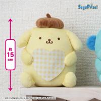 【ポムポムプリン】サンリオキャラクターズ　おたきゅん　ぬいぐるみ　〜ハグ缶バッジ〜