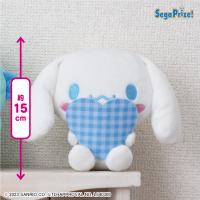 【シナモロール】サンリオキャラクターズ　おたきゅん　ぬいぐるみ　〜ハグ缶バッジ〜