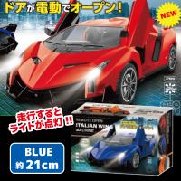 【ブルー】RCリモートオープン　イタリアンウイングマシン　ｖ-Spirit