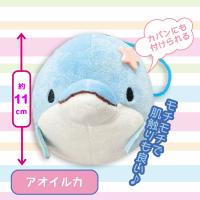 【アオイルカ】【限定】みいるか　ゆるいるかぬいぐるみマスコット