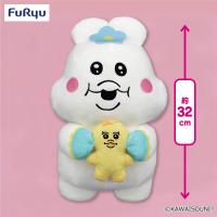 【んぽちゃむ】んぽちゃむニコイチBIGぬいぐるみ