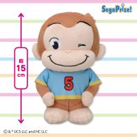 【Tシャツ】おさるのジョージ　ぽってりぬいぐるみ　おきがえVer.