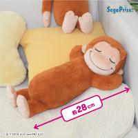 【仰向け】おさるのジョージ　Lぬいぐるみ　〜おやすみ〜