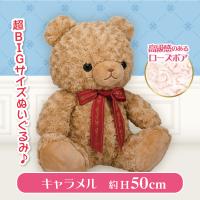 【キャラメル】マイローズベア EX BIG　ティータイム