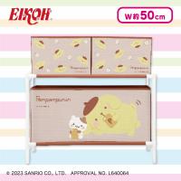 【ポムポムプリン】サンリオキャラクターズ むきゅむきゅ3ボックス付き収納ケース