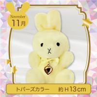 【誕生月・11月】Happy Birthcolor Pastel Rabbit Ribbon Heart