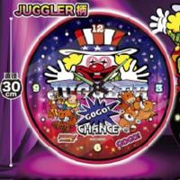 【JUGGLER柄】JUGGLER蓄光WALL CLOCK