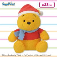 【プー】くまのプーさん Mぬいぐるみ クリスマスVer. “プー＆イーヨー”