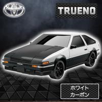 【ホワイトカーボンボンネット】RC TOYOTA スプリンタートレノ II