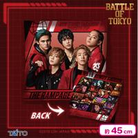 【陣/吉野北人/藤原樹/鈴木昂秀/龍】BATTLE OF TOKYO リバーシブルスクエアクッション 〜ROWDY SHOGUN〜