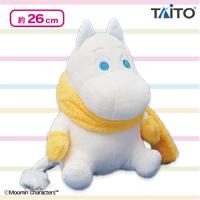 【マフラー】ムーミン SLサイズぬいぐるみ 冬のよそおい