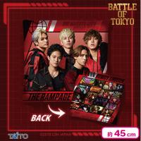 【RIKU/神谷健太/与那嶺瑠唯/岩谷翔吾/長谷川慎】BATTLE OF TOKYO リバーシブルスクエアクッション 〜ROWDY SHOGUN〜