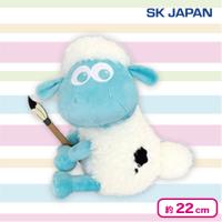 【空色】ひつじのショーンBS和ショーンお習字ぽってりぬいぐるみ