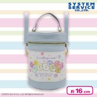 【スカイブルー】すみっコぐらし レザー風ドラムポシェット