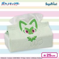 【ニャオハ】ポケットモンスター プレミアムティッシュボックスカバー～ニャオハ／ホゲータ／クワッス～