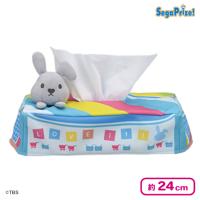 【カラフル】ラッピー プレミアムティッシュボックスカバー