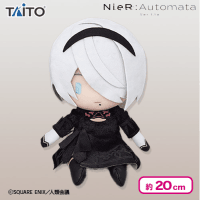 【ゴーグルなし】NieR:Automata Ver1.1a デフォルメぬいぐるみ 2B