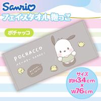 【ポチャッコ】サンリオ フェイスタオル（抱っこ）