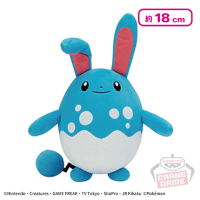 ポケットモンスター もふぐっとぬいぐるみ〜マリルリ・ヒバニー