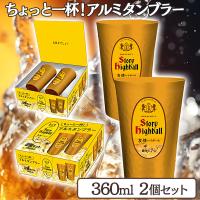【ハイボール】ちょっと一杯！アルミタンブラー2Pセット