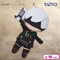 【9S】NieR:Automata Ver1.1a　ぬいぐるみマスコットwithポッド