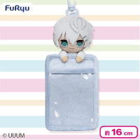 【ヒロ】カラフルピーチぬいぐるみパスケース2