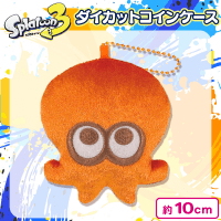 【オレンジ】スプラトゥーン３　ダイカットコインケース