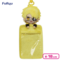 【たっつん】カラフルピーチぬいぐるみパスケース3