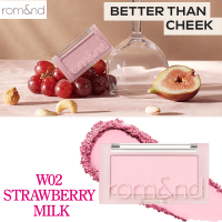 【W02-STRAWBERRY】 rom＆nd ベターザンチーク