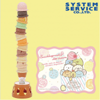 【ピンク】すみっコぐらし ぺんぺんアイス ゆらゆらアイスクリームおもちゃ Part2