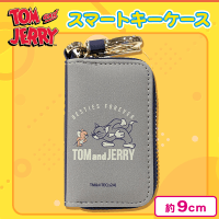 【ブルーグレー】トムとジェリー　スマートキーケース