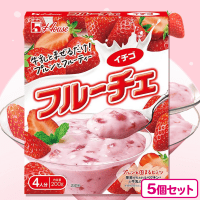 【イチゴ】フルーチェ5個セット【賞味期限：2025/05/30】
