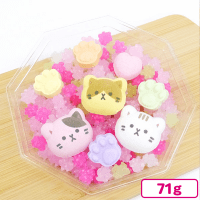 【ねこ・イチゴ味】和風ラムネとこんぺいとう【賞味期限：2024/12/19】