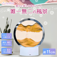 【イエロー】LEDサンドアートピクチャー