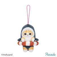 【サメにゃん】mofusandサメにゃん＆シャチにゃんマスコット〜浮き輪でエンジョイ〜