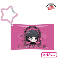 【CHAEWON】LE SSERAFIM きゅるぽっぷん 星型カラビナ付きクリアポーチ