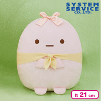 【たぴおか】すみっコぐらし ピーチカラーころっとぬいぐるみ