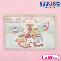 【ベージュ】すみっコぐらし ホテルニューすみっコ やわらか珪藻土入りマット