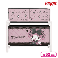 【マイメロディ】マイメロディ クロミ 真夜中のメロクロ3ボックス付き収納ケース
