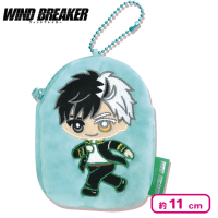 【桜 遥】WIND BREAKER アップリケミニポーチBC
