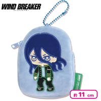 【杉下京太郎】WIND BREAKER アップリケミニポーチBC