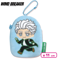 【梅宮 一】WIND BREAKER アップリケミニポーチBC