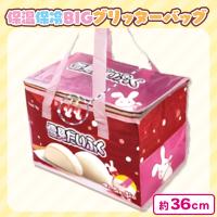 【雪見だいふく】LOTTE　保温保冷BIGグリッターバッグ